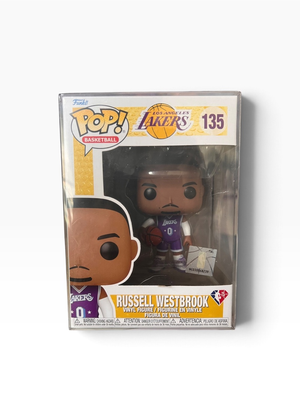 Funko Pop! Basketball Russell Westbrook #135 Los Angeles Lakers NBA